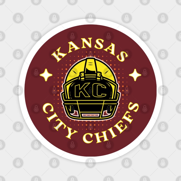 KANSAS CITY CHIEFS Magnet by Imaginate